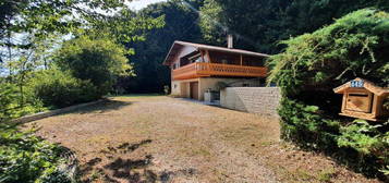 Location meublée chalet T4 + garage + extérieurs