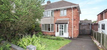 Semi-detached house to rent in Nuneaton Road, Bulkington, Bedworth, Warwickshire CV12