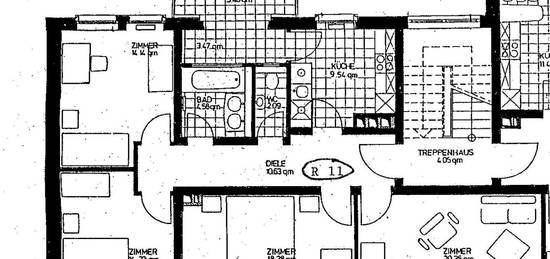 Schöne 4-Zimmer-Wohnung mit EBK in Rastatt