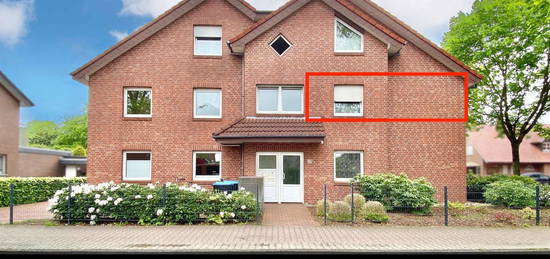 2-Zimmer-Obergeschosswohnung mit Balkon und Einbauküche in Meppen-Neustadt zu mieten!