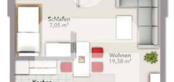 Schöne 1,5-Zimmer-Wohnung in Ottobrunn