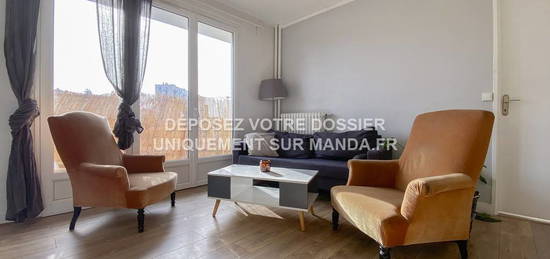 Appartement meublé  à louer, 4 pièces, 3 chambres, 61 m²