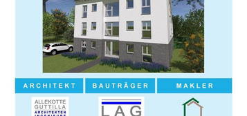 Exklusive 2 Raum Wohnung mit GARTEN / TERRASSE -Barrierefrei / Seniorengerecht / Balkon/ Personenaufzug / Garage- MIETKAUF MÖGLICH - !!