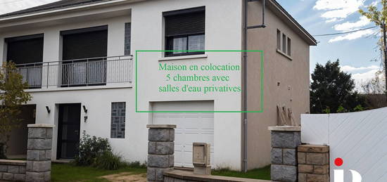 COLOCATION maison 5 chambres