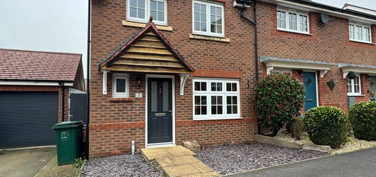 Semi-detached house to rent in Henley Grove, Church Gresley, Swadlincote DE11