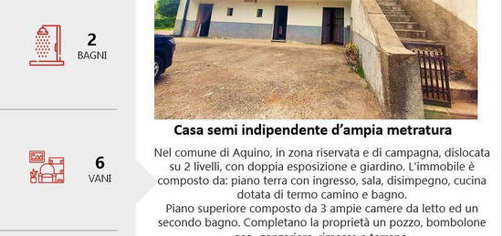 Casa semindipendente su 2 livelli