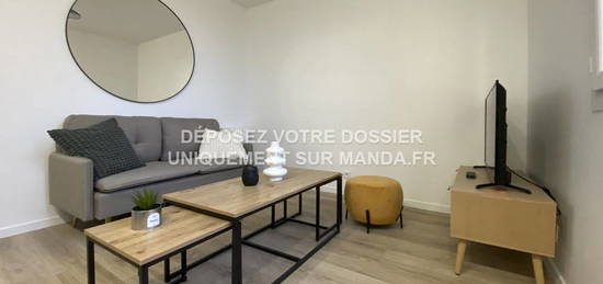 Appartement meublé  à louer, 2 pièces, 1 chambre, 26 m²