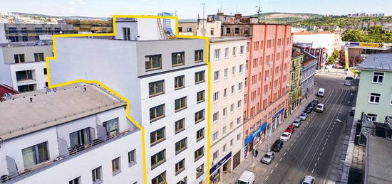 Pronájem bytu 1+kk, 28 m2 - Brno - Zábrdovice