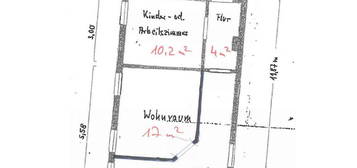 Flensburg, Innenstadt/Nordermarkt, 3 Zimmer, 2.OG, Altbau...