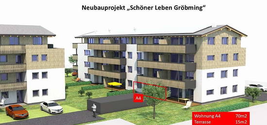 Neubau - Erstbezug - 70m2, 2 Schlafzimmer, große Terrasse/ Garten, Lift, Tiefgarage