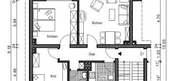 Modernisierte 3,5 Zimmer Wohnung in Crange