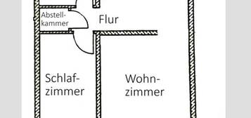 2 Zimmer Wohnung zu vermieten