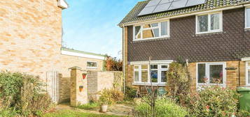 End terrace house for sale in St. Margarets Close, Horstead, Norwich, Norfolk NR12