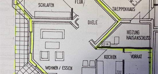 Schöne 2,5 Zimmer Einlieger-Wohnung in Michelbach/B. zu vermieten