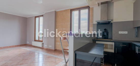 Appartement  à louer, 3 pièces, 2 chambres, 52 m²