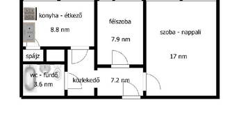 Kisvárda, Kisvárdai kistérség, ingatlan, eladó, lakás, 46 m2