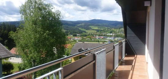 großzügige 4-Zimmerwohnung mit möblierter Küche und Aussichtsbalkon