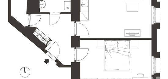 Prodej bytu 2+kk 58 m²