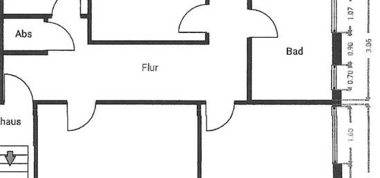 Hochwertig SANIERTE 4-Zimmerwohnung in ruhiger Wohnlage *Balkon*