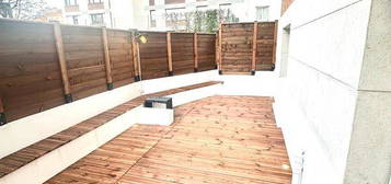 RARE 2 piece avec terrasse de 25m2