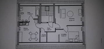 Gemütliche 2-Zimmer-Dachgeschosswohnung in 15562 Rüdersdorf