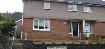 Semi-detached house for sale in Dan-Y-Coed, Tonmawr, Port Talbot. SA12