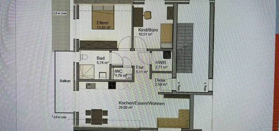 73m2 Neubauwohnung zu vermieten