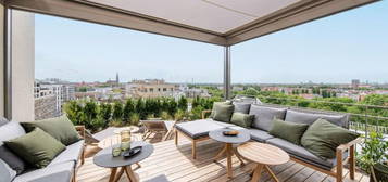 Eines der schönsten Penthouses Münchens mit einzigartigem Panoramablick über die Stadt