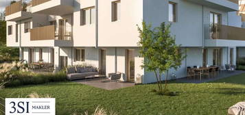 Neubau 3-Zimmer Wohnung mit riesigem Garten sowie Terrasse bei Stammersdorf