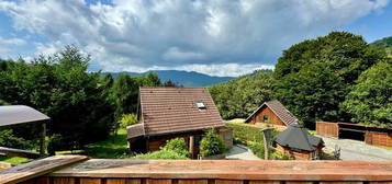 Domaine de 2 Chalets complets, avec Kota, Chalet détente, Roulotte et Aire de jeux pour enfants - HAUTES-VOSGES