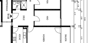 Familienfreundliche 4 Zimmer Wohnung, frisch saniert in Fürstenried West