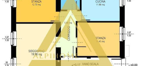 Trilocale buono stato, piano terra, Centro, Laives