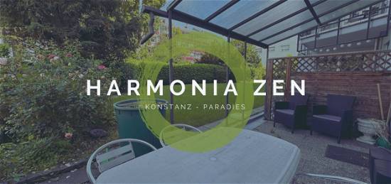 Harmonia Zen - Großzügige Erdgeschosswohnung im grünen Paradies mit zwei Stellplätzen