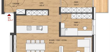 Moderne 3-Zimmer-Neubauwohnung in Birgitz - Ihr neues Zuhause wartet auf Sie! TOP 4