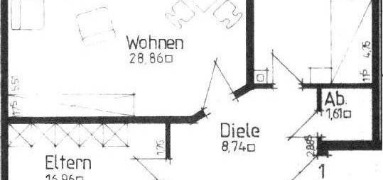 3 Zimmer-Wohnung in Sulingen zu vermieten