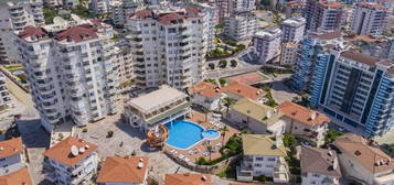 ALANYA CKCLL 1+1 60M2 FULL DENZ VE KALE MANZARALI AKTVTEL DARE