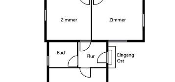 3-Zi.-EG-Wohnung 82 qm in Birkendorf  ab 01.08.2024 zu vermieten.