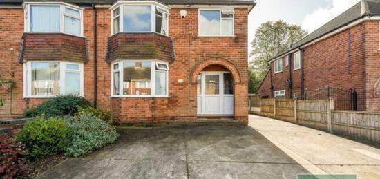 Semi-detached house for sale in Marples Avenue, Mansfield Woodhouse, Mansfield, Nottinghamshire NG19