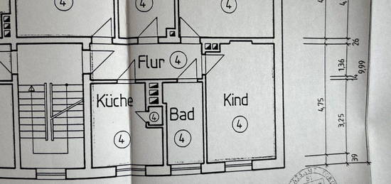 4 Raum Wohnung in Trossin zu vermieten, mit Garage + Garten