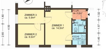 2,5 Zi Wohnung Hamburg-Lohbrügge