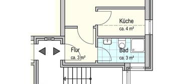 Klein und fein: Single-Wohnung in zentraler Lage