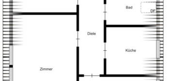 Schöne 3-Zimmer Dachgeschosswohnung in Wedel mit EBK & Stellplatz