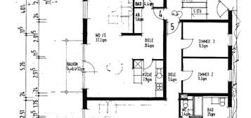 Ansprechende und gepflegte 2-Zimmer-Hochparterre-Wohnung mit Balkon in Ilvesheim