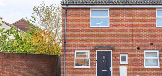 End terrace house for sale in Whitley Road, Upper Cambourne, Cambridge, Cambridgeshire CB23