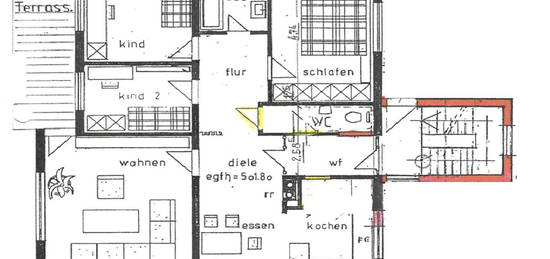 4 Zimmerwohnung in Stetten o. L.