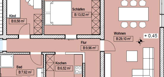 3 Zimmerwohnung in Büdingen / Düdelsheim