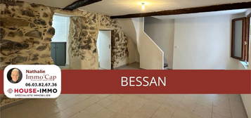 Maison de village : Charmant triplex avec garage à Bessan