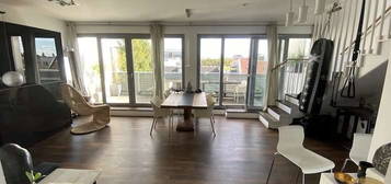 Exklusive Dachgeschoss-Maisonettewohnung mit 2 Terrassen *** im "Upper Level" nahe KaDeWe