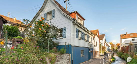 Charmantes kleines Haus mit Garten – Naturnahes Wohnen in der Nähe von Stuttgart