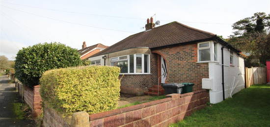 Semi-detached bungalow to rent in Mackie Avenue, Patcham, Brighton BN1